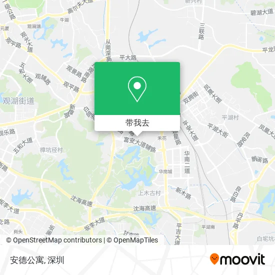 安德公寓地图
