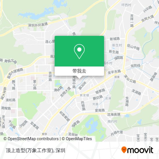 顶上造型(万象工作室)地图