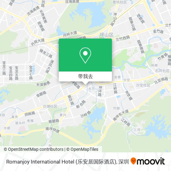 Romanjoy International Hotel (乐安居国际酒店)地图