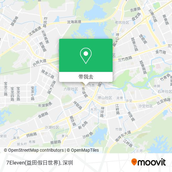 7Eleven(益田假日世界)地图