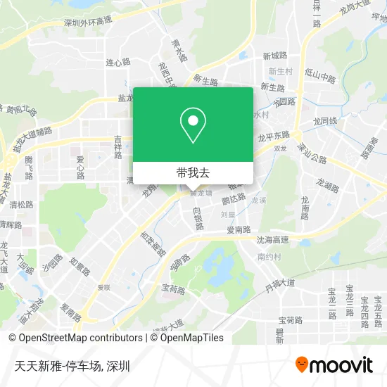 天天新雅-停车场地图