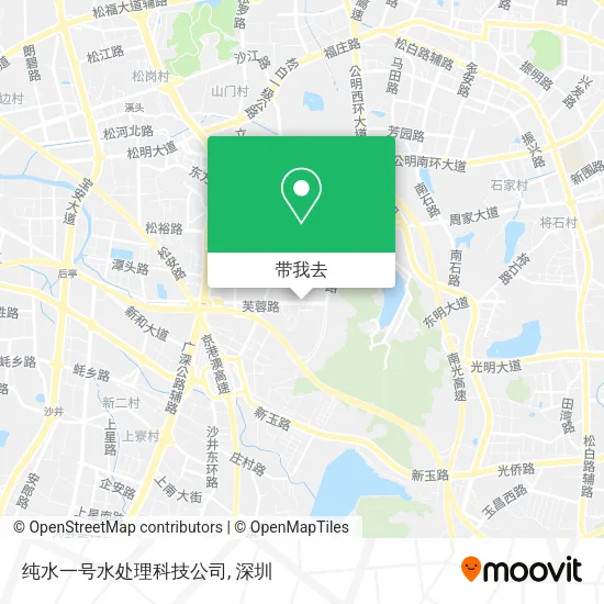 纯水一号水处理科技公司地图