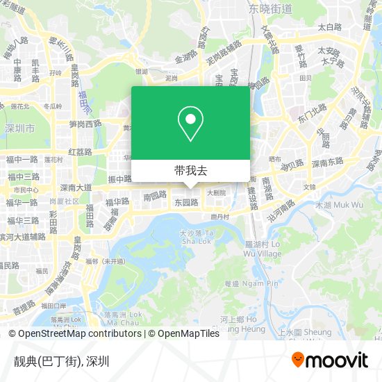 靓典(巴丁街)地图