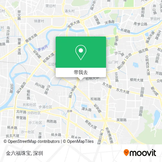 金六福珠宝地图