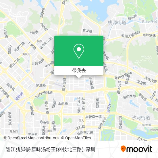 隆江猪脚饭·原味汤粉王(科技北三路)地图