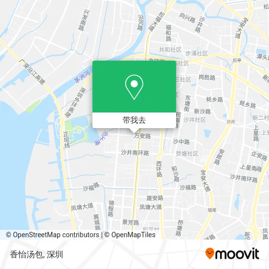 香怡汤包地图