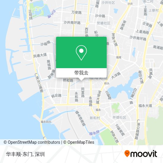 华丰顺-东门地图
