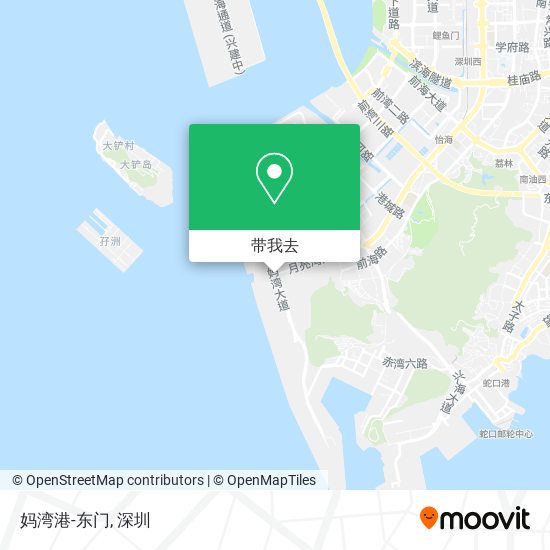 妈湾港-东门地图