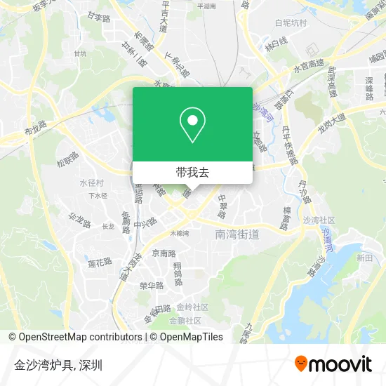金沙湾炉具地图
