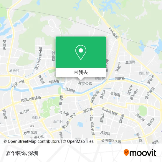 嘉华装饰地图