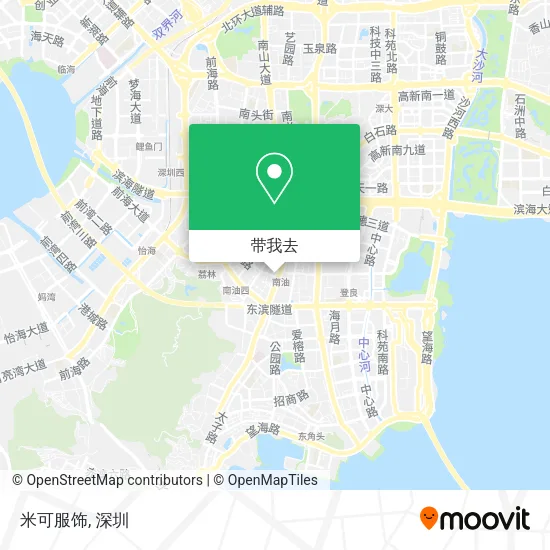 米可服饰地图