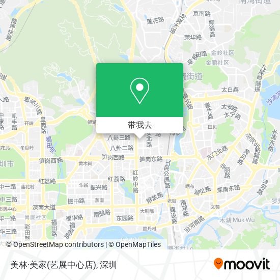 美林·美家(艺展中心店)地图