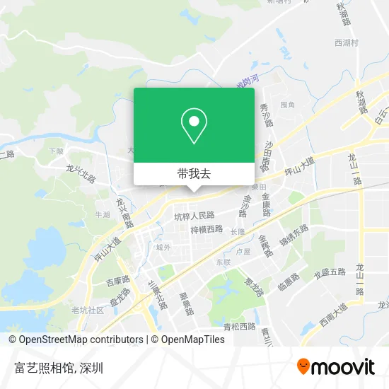 富艺照相馆地图
