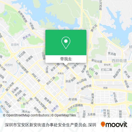 深圳市宝安区新安街道办事处安全生产委员会地图