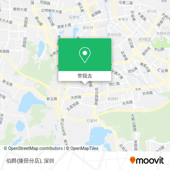 伯爵(隆田分店)地图