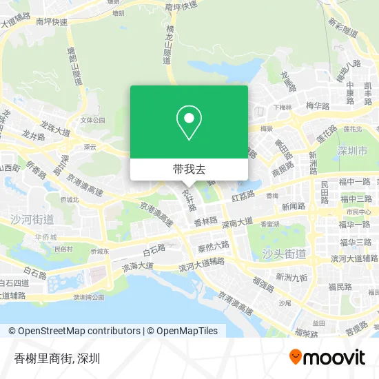 香榭里商街地图
