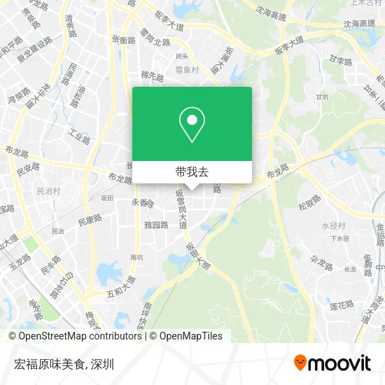 宏福原味美食地图