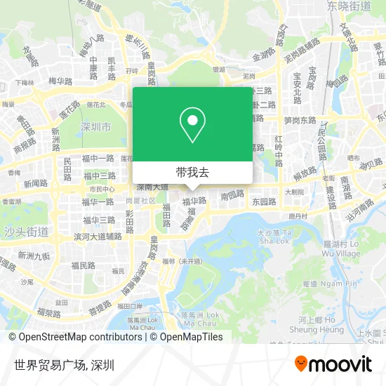 世界贸易广场地图