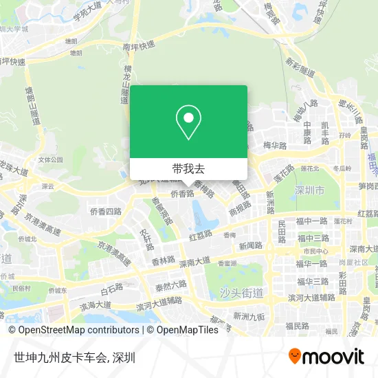 世坤九州皮卡车会地图