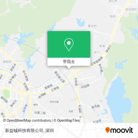 新益晠科技有限公司地图