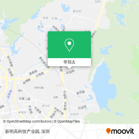 新明高科技产业园地图