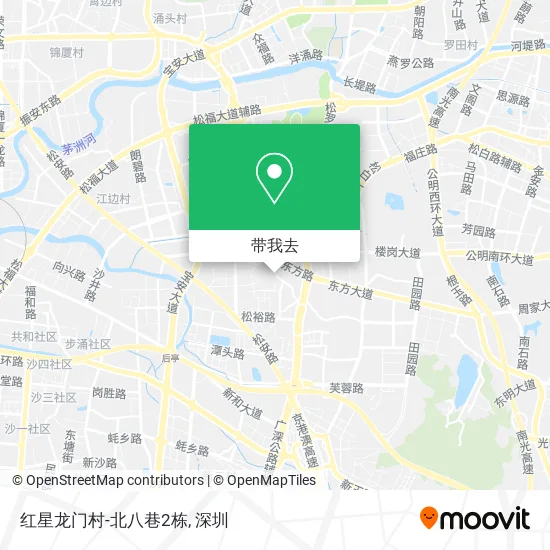 红星龙门村-北八巷2栋地图