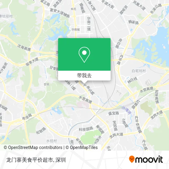 龙门寨美食平价超市地图