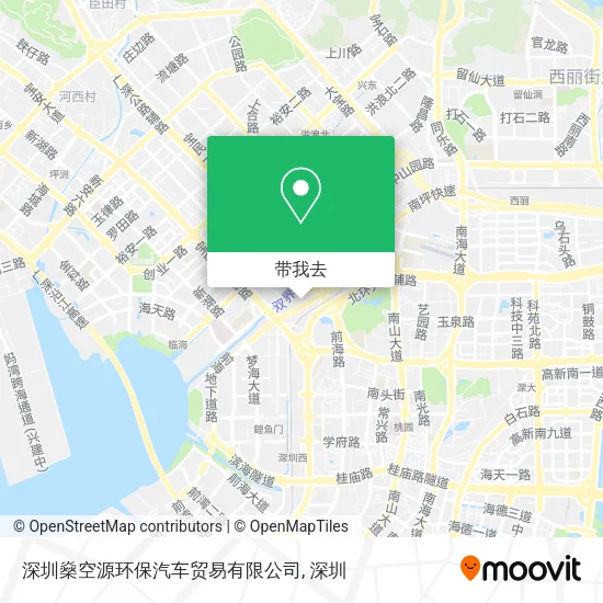 深圳燊空源环保汽车贸易有限公司地图