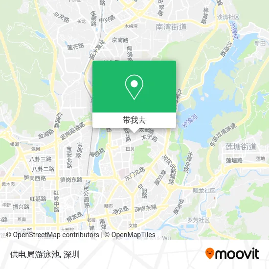 供电局游泳池地图