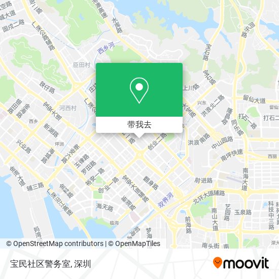 宝民社区警务室地图