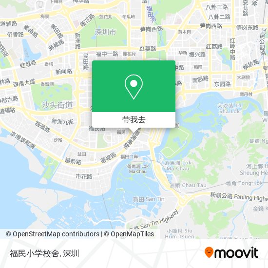 福民小学校舍地图