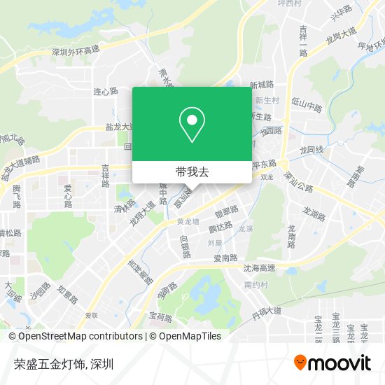 荣盛五金灯饰地图