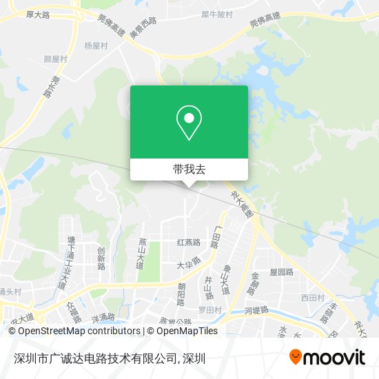 深圳市广诚达电路技术有限公司地图