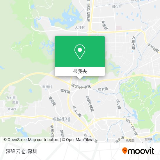 深锋云仓地图
