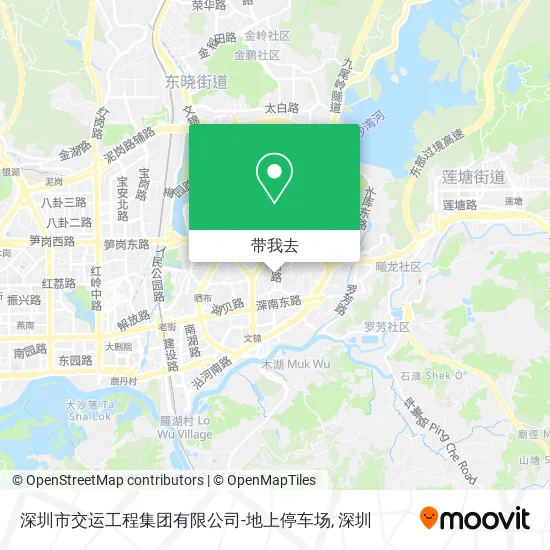 深圳市交运工程集团有限公司-地上停车场地图