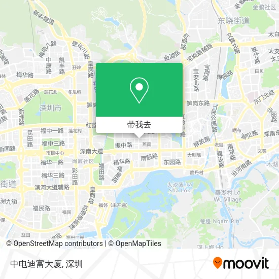 中电迪富大厦地图