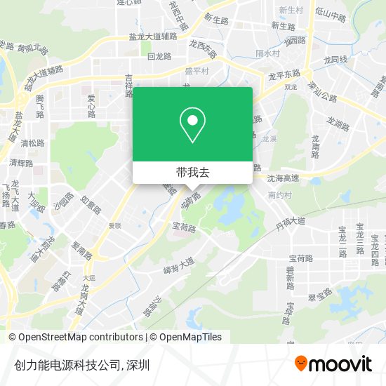 创力能电源科技公司地图