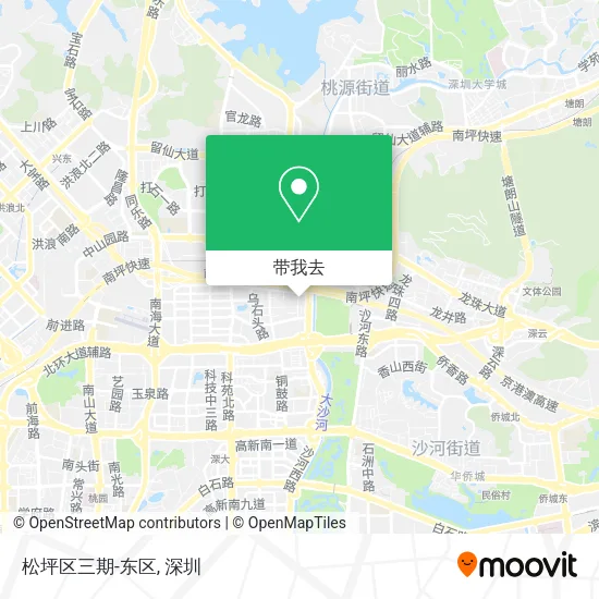 松坪区三期-东区地图