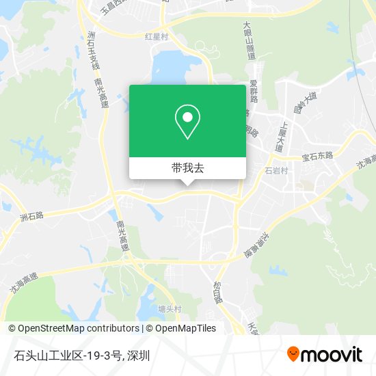 石头山工业区-19-3号地图