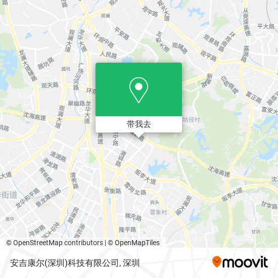 安吉康尔(深圳)科技有限公司地图