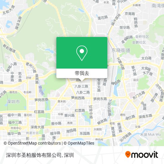 深圳市圣柏服饰有限公司地图