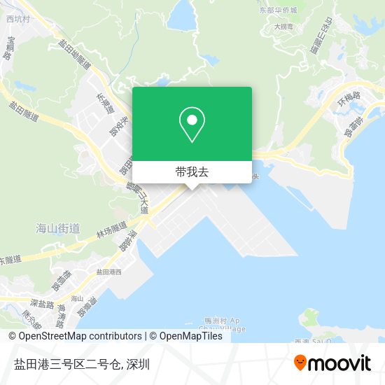 盐田港三号区二号仓地图