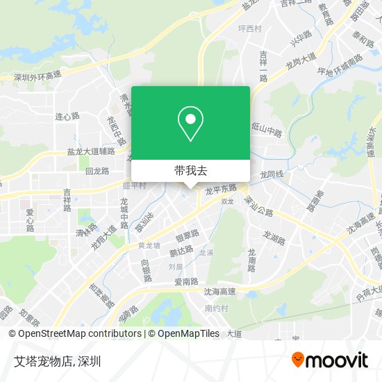 艾塔宠物店地图