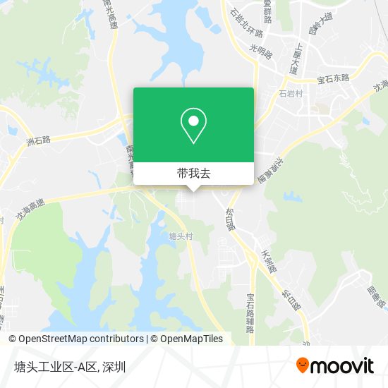 塘头工业区-A区地图