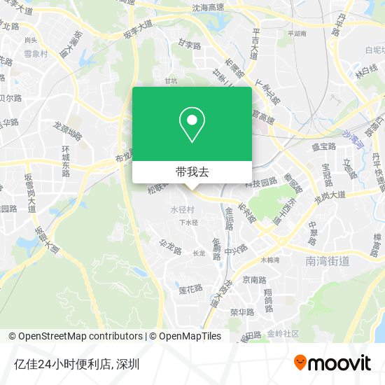 亿佳24小时便利店地图