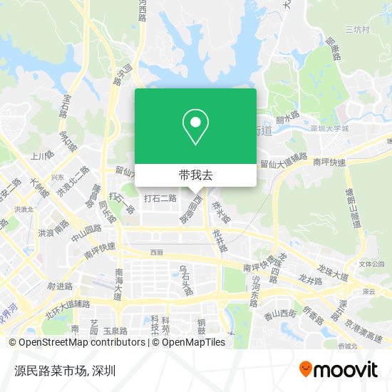 源民路菜市场地图