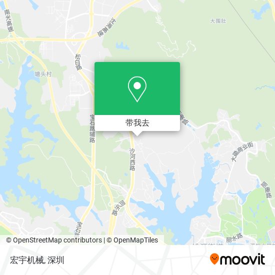 宏宇机械地图
