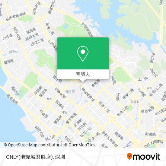 ONLY(港隆城君胜店)地图