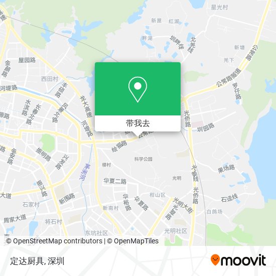 定达厨具地图