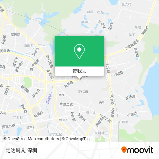 定达厨具地图